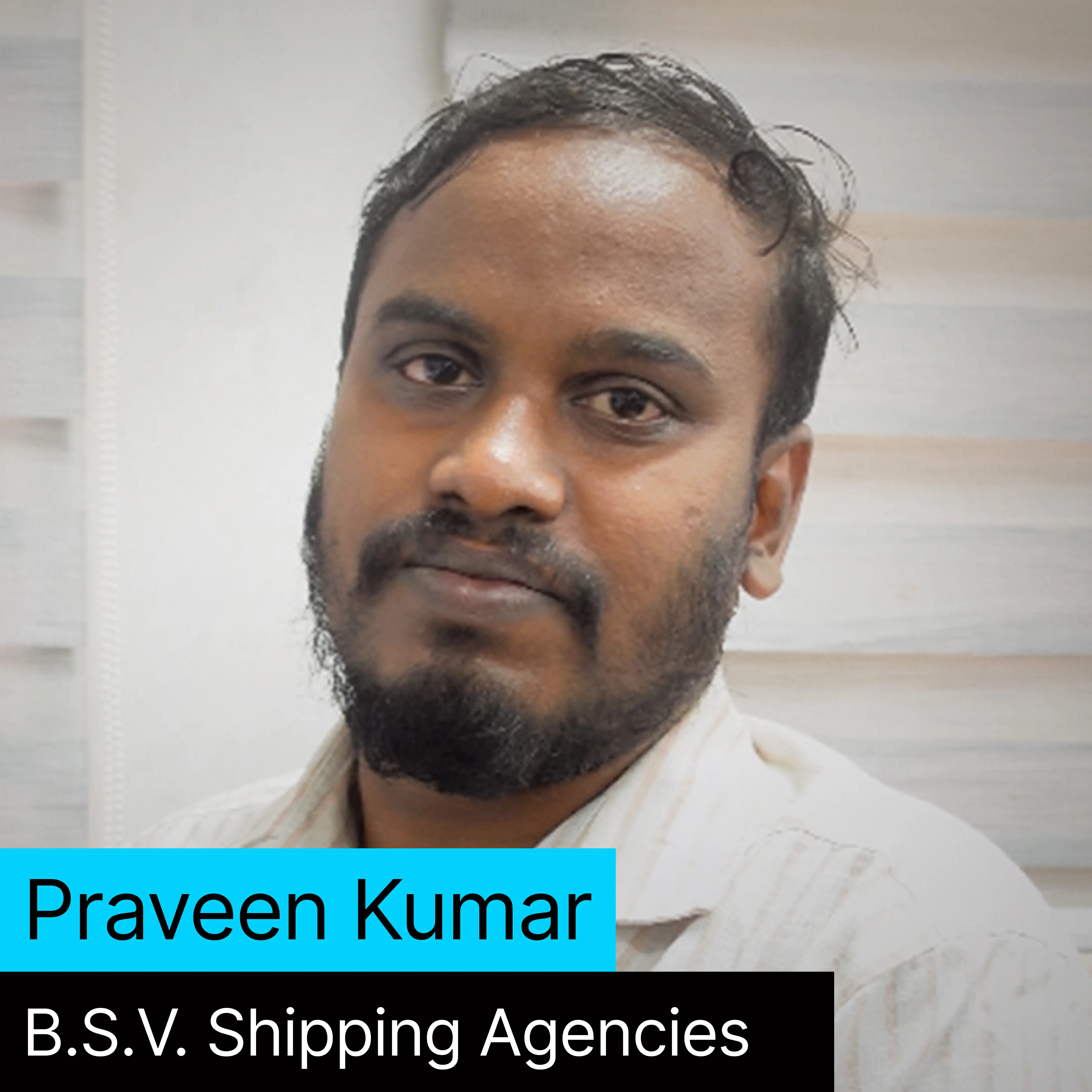 B.S.V. Shipping video testimonial