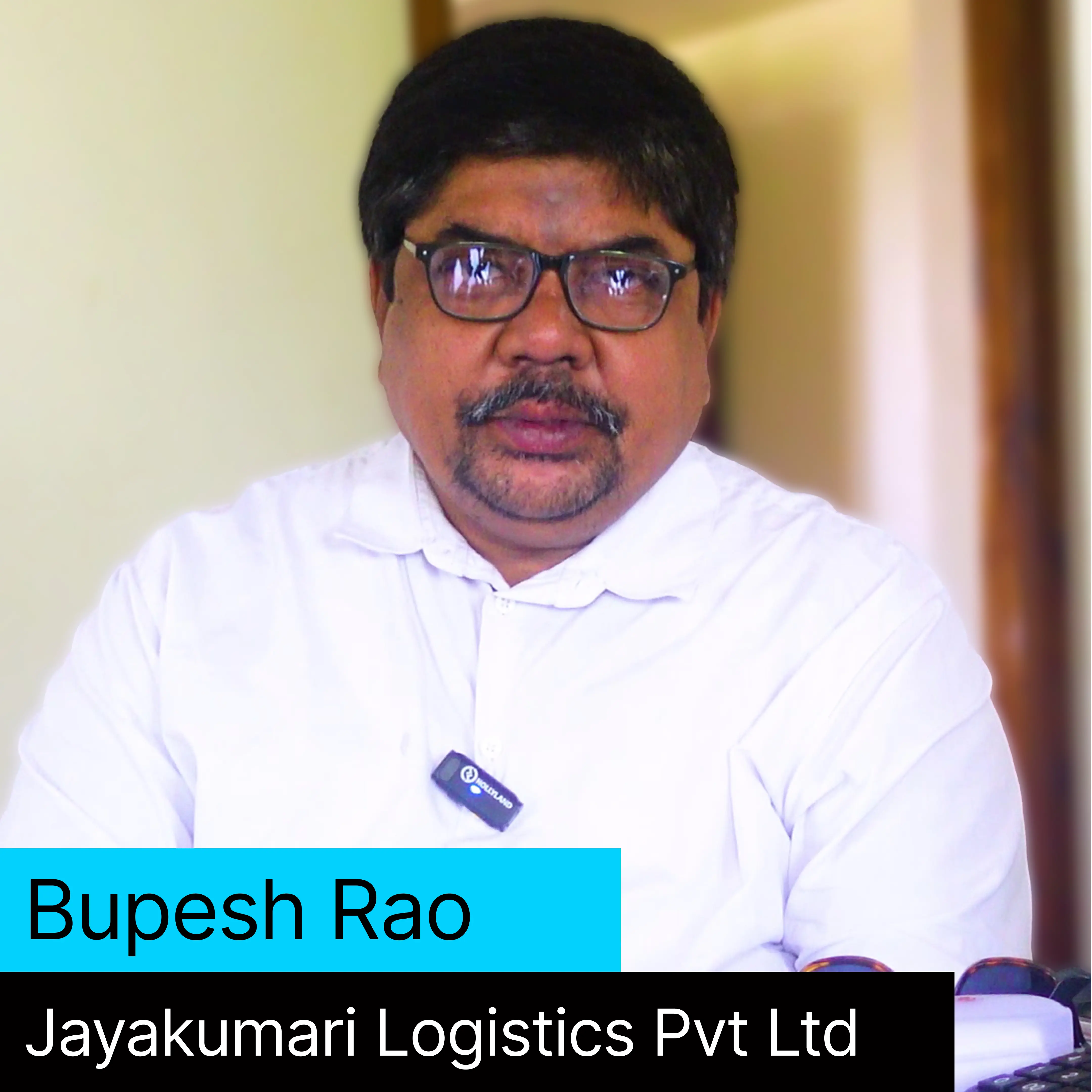 Jayakumari Logistics Pvt Ltd video testimonial